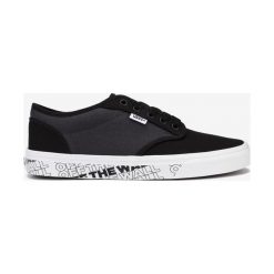 Vans Atwood Tenisówki Czarny. Czarne trampki męskie Vans, bez wzorów, z materiału, bez zapięcia. Za 283,95 zł.