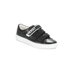Buty HUGO FUTURISM TENN 3VLC. Czarne trampki męskie HUGO, bez wzorów, bez zapięcia. Za 601,30 zł.