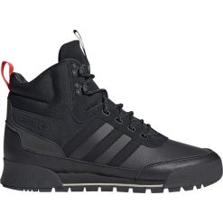 Adidas Originals Baara Tenisówki Czarny. Czarne trampki męskie adidas Originals, bez wzorów, ze skóry, bez zapięcia. Za 449,95 zł.