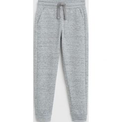Mango Kids - Spodnie dziecięce Jumbo6 110-164 cm. Szare spodnie chłopięce Mango Kids, bez wzorów, z bawełny. Za 69,90 zł.