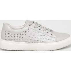XTI - Buty. Szare buty sportowe damskie Xti, ze skóry. W wyprzedaży za 69,90 zł.