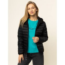 Kurtka puchowa TOMMY HILFIGER Th Essential Revers WW0WW26771. Różowe kurtki damskie TOMMY HILFIGER, bez wzorów, z elastanu, bez kaptura. W wyprzedaży za 629,00 zł.