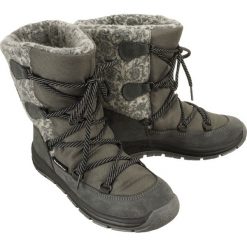 MANITU 991265-9 grau, śniegowce damskie. Śniegowce damskie Manitu, z polaru, na sznurówki. Za 389,90 zł.