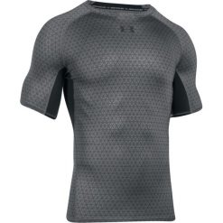 Under Armour Koszulka męska HeatGear Armour Printed SS szara r. XL (1257477-043). Szare koszulki sportowe męskie marki Under Armour, m. Za 119,00 zł.