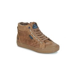 Buty Dziecko Victoria BOTA PIEL PU PARCHES. Pomarańczowe trampki chłopięce marki Victoria. Za 167,20 zł.