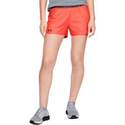 Under Armour New Play Up 3'' Short 2.0 1292231-836. Pomarańczowe szorty damskie Under Armour, xs, bez wzorów, z poliesteru. Za 79,99 zł.