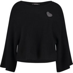 Swetry klasyczne damskie: comma Sweter black