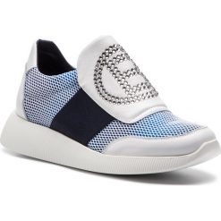 Sneakersy BALDININI - 998353XNAWN901430BXX Bia. Niebieskie sneakersy damskie marki Baldinini, ze skóry. Za 1729,00 zł.
