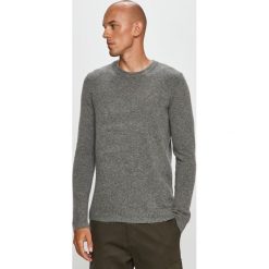 Clean Cut Copenhagen - Sweter. Szare swetry męskie Clean Cut Copenhagen, s, bez wzorów, z elastanu, z okrągłym kołnierzem, bez kaptura. Za 369,90 zł.