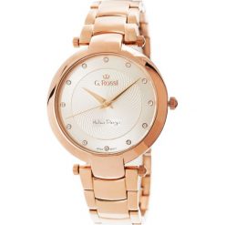 Zegarek Gino Rossi damski Diria rose gold (11382-3D3). Czerwone zegarki damskie Gino Rossi. Za 242,11 zł.