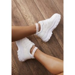 Białe Sneakersy Bubblebird. Białe sneakersy damskie Renee. W wyprzedaży za 114,99 zł.