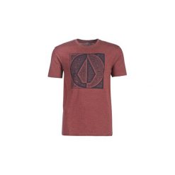 T-shirty z krótkim rękawem Volcom STAMP DIVIDE HTH SS. Czerwone t-shirty męskie marki Volcom, s, bez wzorów, bez kołnierzyka, krótkie. Za 129,00 zł.