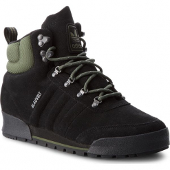Buty adidas - Jake Boot 2.0 GORE-TEX B41494 Cblack/Basgrn/Cblack. Czarne trapery męskie Adidas, ze skóry, bez zapięcia. W wyprzedaży za 429,00 zł.