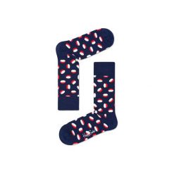 Skarpetki Happy Socks PIL01-6000. Czerwone skarpetki męskie marki Happy Socks, z bawełny. Za 24,43 zł.