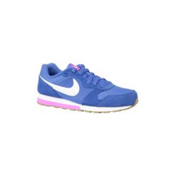 Buty Dziecko Nike Md Runner 2 GS 807319-404. Fioletowe trampki dziewczęce Nike, bez wzorów, bez zapięcia. Za 189,99 zł.