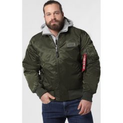 Alpha Industries - Kurtka męska, zielony. Zielone kurtki męskie Alpha Industries, xxl, bez wzorów, z dresówki, klasyczne, z kapturem. Za 899,95 zł.