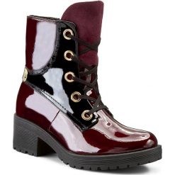 Buty zimowe damskie: Botki BALDOWSKI – D01274/S Chian Lak Zam/Czar