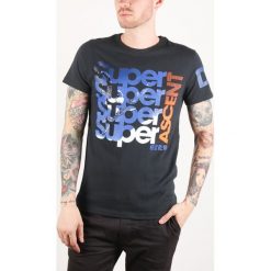 SuperDry Mountaineer Koszulka Niebieski. Niebieskie podkoszulki męskie Superdry, l, z nadrukiem, z bawełny, z krótkim rękawem. Za 180,95 zł.