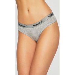 Reebok - Figi (2-pack). Szare majtki damskie Reebok, s, z elastanu. Za 79,90 zł.