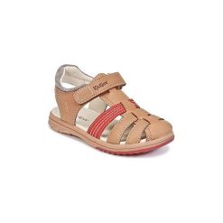 Sandały Dziecko Kickers PLATINIUM. Pomarańczowe sandały chłopięce marki Kickers. Za 209,30 zł.