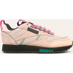 Reebok Classic - Buty Cl Leather Ripple Trail. Różowe buty sportowe damskie Reebok Classic, bez wzorów, ze skóry, sportowe, reebok classic. Za 329,90 zł.