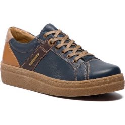 Półbuty LASOCKI - WI23-CARACAS-05 Navy. Niebieskie półbuty damskie Lasocki, na co dzień, bez wzorów, ze skóry, bez obcasa, na płaskiej podeszwie, bez zapięcia. Za 149,99 zł.