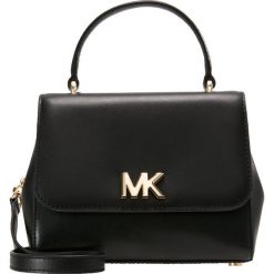MICHAEL Michael Kors MOTT SATCHEL Torebka black. Czarne torebki klasyczne damskie MICHAEL Michael Kors, bez wzorów, bez dodatków. Za 1049,00 zł.