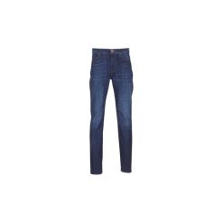 Jeansy slim fit Lee RIDER. Niebieskie jeansy męskie marki Lee, m, bez wzorów. Za 319,20 zł.