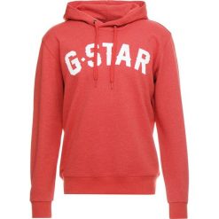 GStar HALGEN CORE HOODED Bluza z kapturem ketchup heather. Czerwone bluzy męskie marki G-Star, m, z bawełny, z kapturem. Za 419,00 zł.