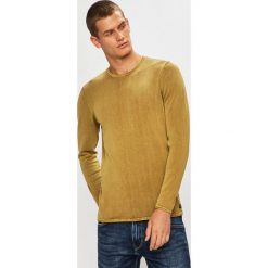 Only & Sons - Sweter. Brązowe swetry męskie Only & Sons, xl, bez wzorów, z bawełny, z okrągłym kołnierzem, bez kaptura. W wyprzedaży za 69,90 zł.