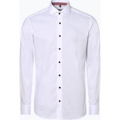 Eterna Slim Fit - Koszula męska – niewymagająca prasowania, czarny. Czarne koszule męskie Eterna Slim Fit, m, bez wzorów, z kontrastowym kołnierzykiem, bez rękawów. Za 249,95 zł.