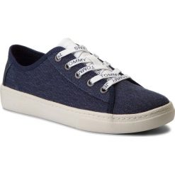 Tenisówki TOMMY JEANS - Light Textile Low EN0EN00229 Black Iris 431. Niebieskie trampki i tenisówki damskie Tommy Jeans, bez wzorów, z jeansu, bez zapięcia. W wyprzedaży za 209,00 zł.
