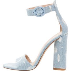 Sandały damskie: KENDALL + KYLIE GISELLE Sandały na obcasie jeans