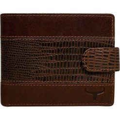 Portfel męski skórzany Buffalo Wild N7L-VTC. Pomarańczowe portfele męskie BUFFALO WILD, bez wzorów, ze skóry. Za 59,90 zł.
