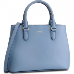 Torebka LAUREN RALPH LAUREN - Dryden 431719699006 Blue Mist. Niebieskie torebki klasyczne damskie Lauren Ralph Lauren, bez wzorów, ze skóry, klasyczne, bez dodatków. W wyprzedaży za 659,00 zł.
