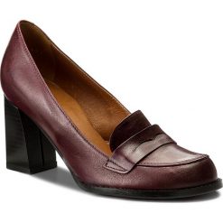 Półbuty damskie: Półbuty SOLO FEMME - 52501-11-G88/000-04-00 Bordowy