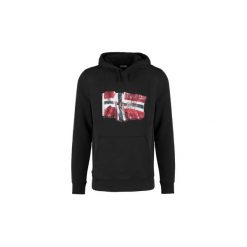 Bluzy Napapijri Burgee Hood. Czarne bluzy męskie marki Napapijri, s. Za 196,90 zł.