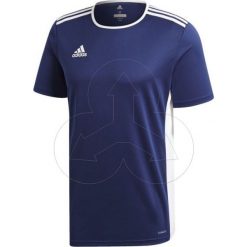 Koszulka adidas Entrada 18 CF1036. Koszulki męskie Adidas, m, bez wzorów, prążkowane, sportowe, bez kołnierzyka, z krótkim rękawem, krótkie. Za 59,99 zł.