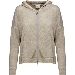 Bluza z kapturem DEHA EXPRESSION. Szare bluzy damskie Deha, bez wzorów, z dzianiny, bez rękawów, z kapturem. Za 540,00 zł.