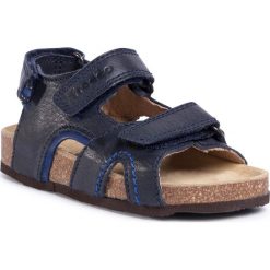 Sandały FRODDO - G3150163 M Dark Blue. Niebieskie sandały chłopięce Froddo, ze skóry, bez zapięcia. Za 249,00 zł.