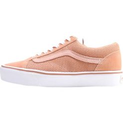 Vans CLASSIC SLIPON Półbuty wsuwane checkerboard/true white. Zielone półbuty damskie wsuwane Vans, ze skóry ekologicznej, na niskim obcasie. Za 279,00 zł.