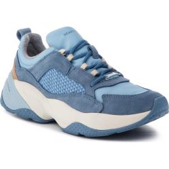 Sneakersy MARC O'POLO - 901 15233503 315 Denim 870. Niebieskie półbuty damskie marki Marc O'Polo, na co dzień, bez wzorów, ze skóry, bez obcasa, na płaskiej podeszwie, bez zapięcia. Za 529,00 zł.