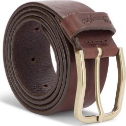 Pasek Męski WRANGLER - Refine Belt W0B65U185 85 Brown. Pomarańczowe paski męskie Wrangler, w paski, ze skóry. W wyprzedaży za 159,00 zł.