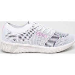 Big Star - Buty. Białe buty sportowe damskie BIG STAR, bez wzorów, z materiału, sportowe. W wyprzedaży za 69,90 zł.