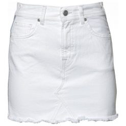 Pepe Jeans Spódnica Damska Dani Bling M Biały. Białe spódniczki damskie marki Pepe Jeans, m, bez wzorów, z jeansu, krótkie, mini. Za 389,00 zł.