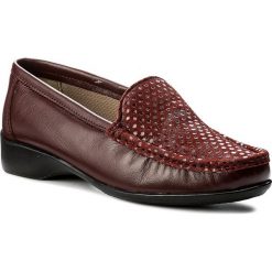 Mokasyny SERGIO BARDI - Acciano FW127273817KD 108. Czerwone mokasyny damskie marki Sergio Bardi, z materiału, na płaskiej podeszwie. W wyprzedaży za 149,00 zł.
