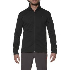 Asics Softshell Jacket 127638-0904. Czarne kurtki sportowe męskie Asics, m, bez wzorów, z materiału, bez kaptura. W wyprzedaży za 199,99 zł.