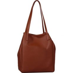 Tom Tailor torebka damska Arona Tote bag 300850 brązowa. Pomarańczowe torebki klasyczne damskie Tom Tailor, bez wzorów, ze skóry, bez dodatków. Za 179,00 zł.
