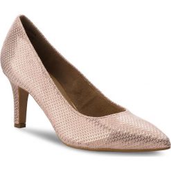 Creepersy damskie: Półbuty TAMARIS – 1-22414-20 Rose Met Stru. 537