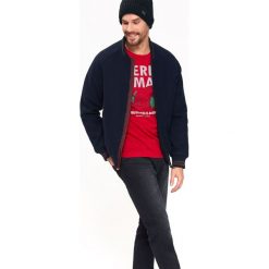 Czapka męska. Czarne czapki męskie na zimę, z dzianiny. W wyprzedaży za 14,99 zł.